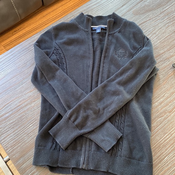 Tommy Hilfiger ladies zippered cardigan in size small - Picture 5 of 9